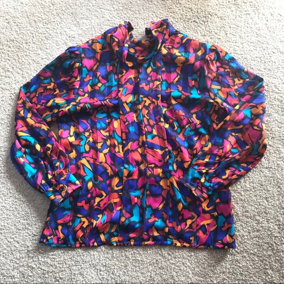 Nicola Petites Tops - Gifted* Vintage, Long Sleeve Blouse